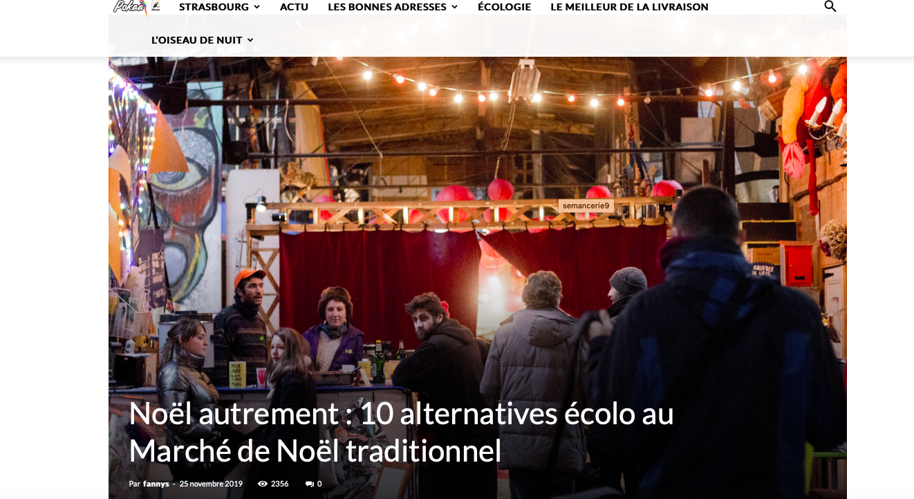 Noël Autrement Strasbourg