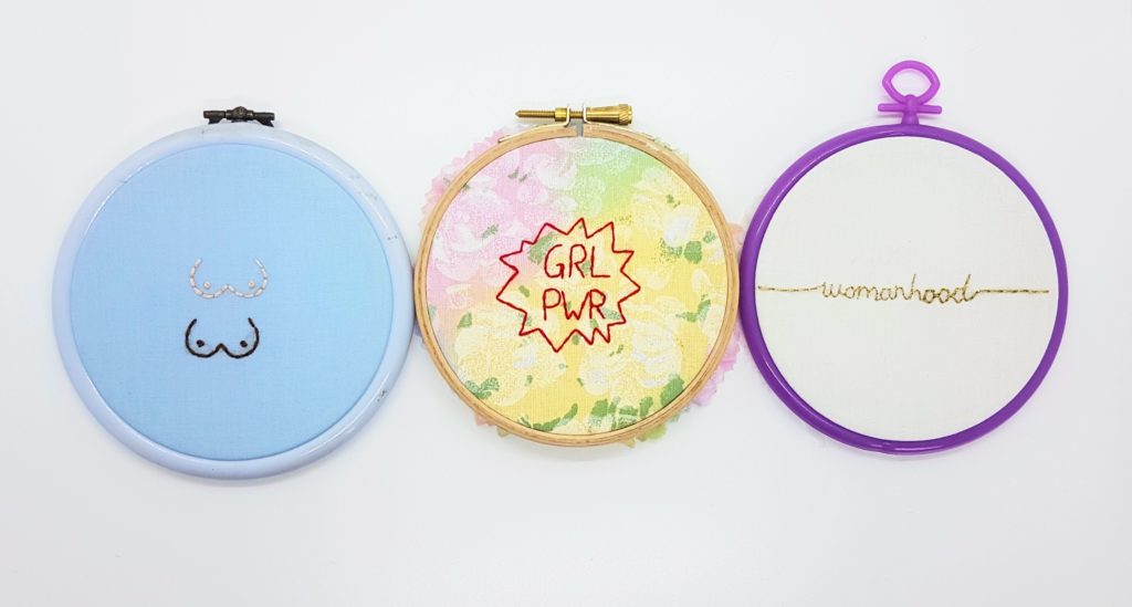 Broderie droit des femmes
