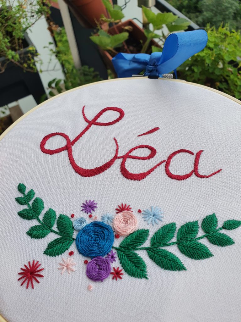 Broderie sur mesure