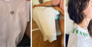 Atelier brode ton tee-shirt @ Little Nuage
